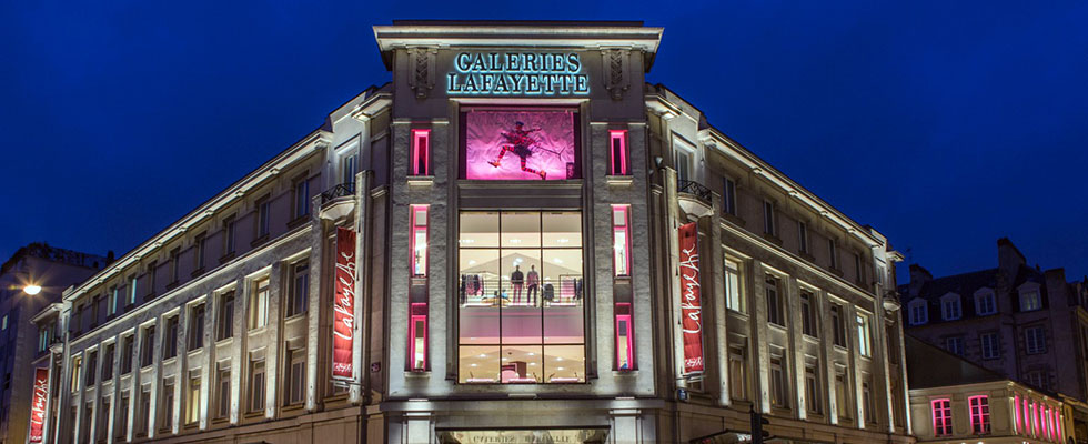 Galeries Lafayette, Rennes, Francia