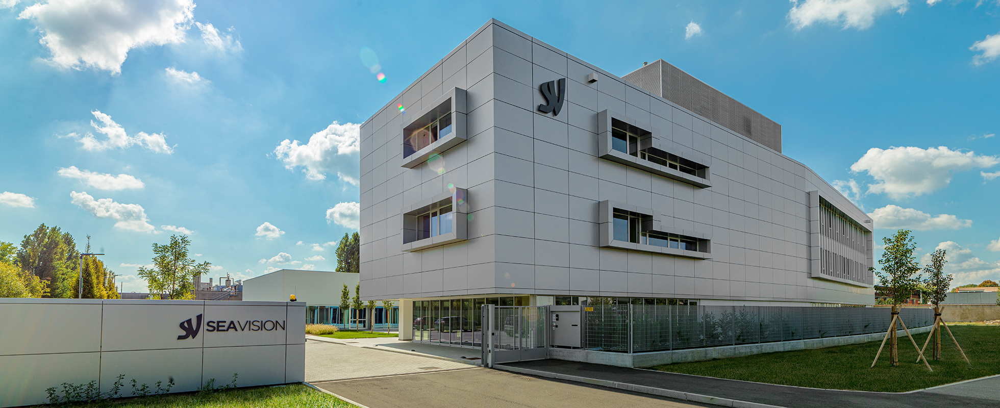 Drainpanel Projekt: Sea Vision Hauptsitz, Pavia, Italien