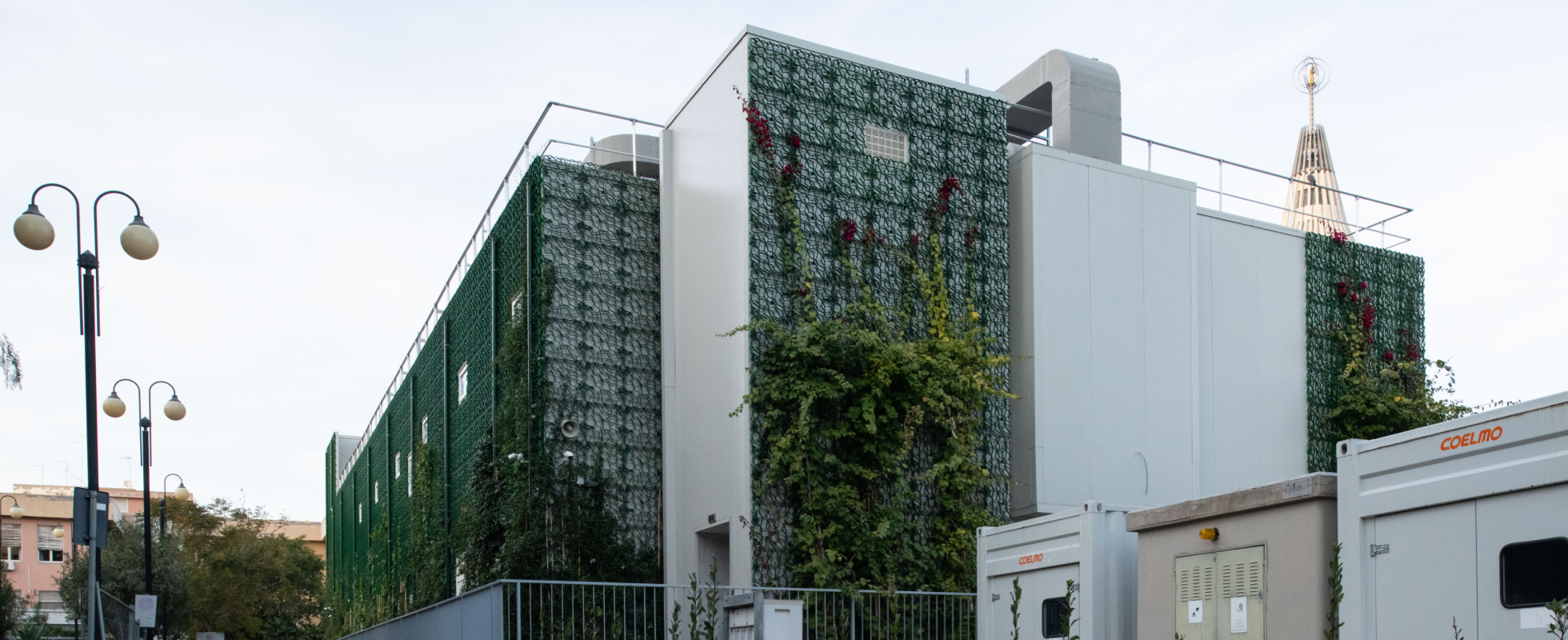Wall-Y bringt vertikale Begrünung in das Ospedale Umberto I
