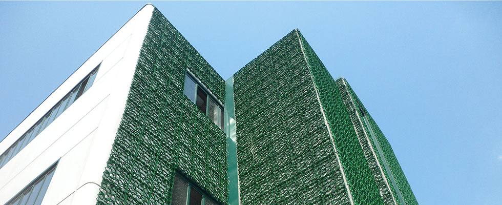Green walls for Dacla Group in Solofra