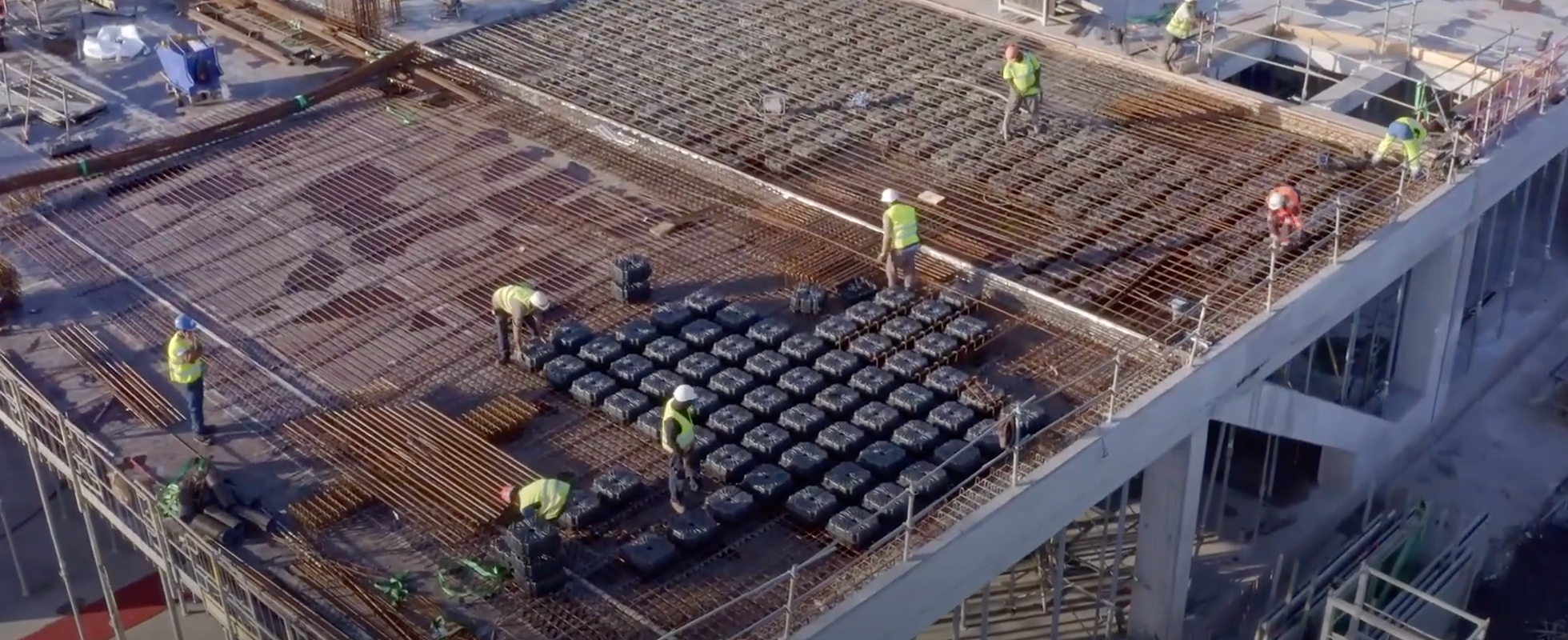 Obras del aeropuerto de Roland Garros con Nuevo Nautilus Evo
