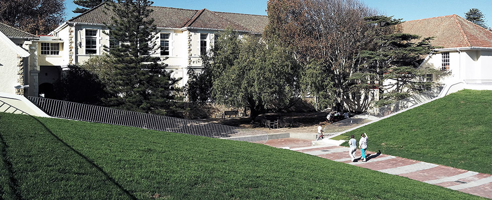 Drainroof pour la cour de Wynberg