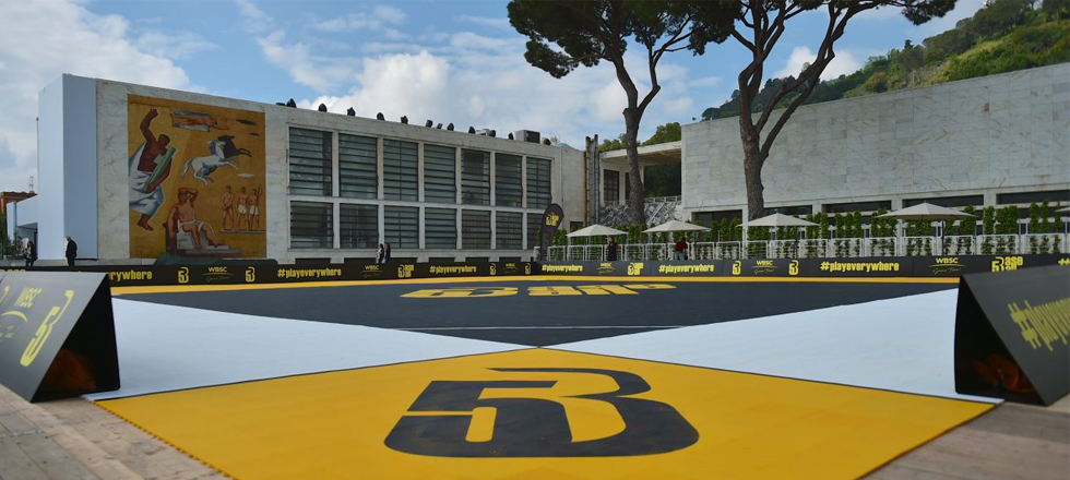 Baseball 5 in tour in Europa