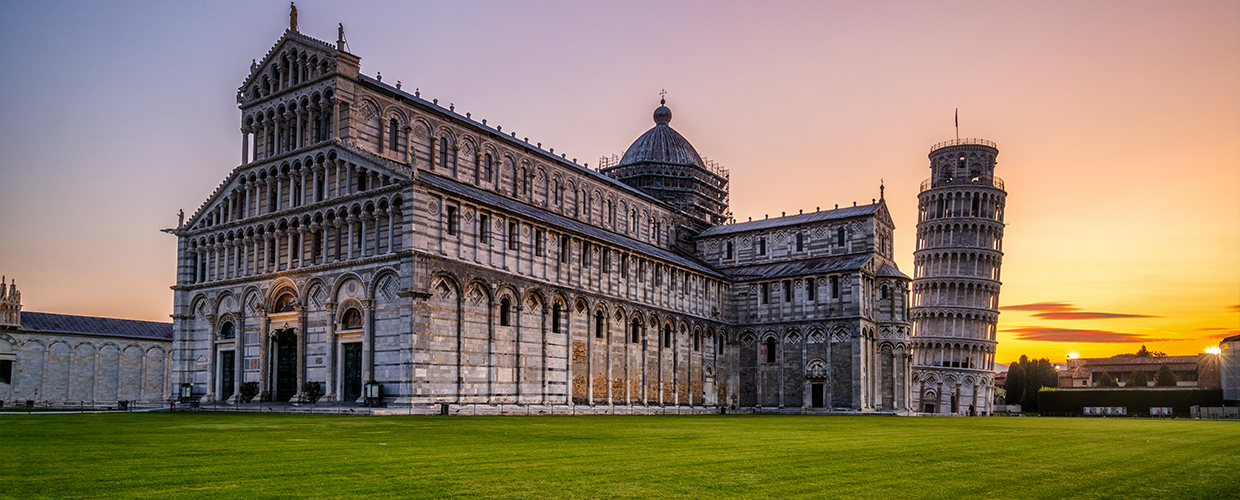 Platz der Wunder Pisa, Italien