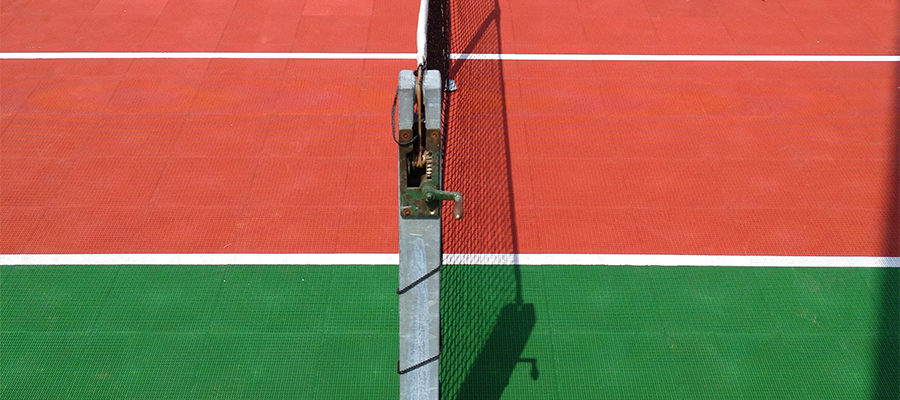 Detail von Gripper für Tennis