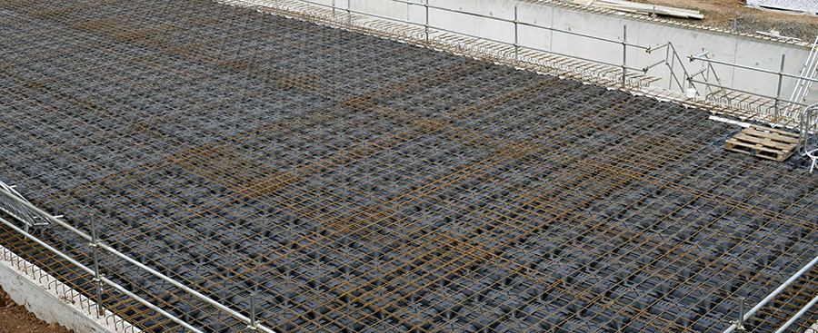 Water storage tanks at Craig House in Scotland