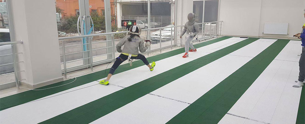 A fencing platform made of Gripper Panels, Aralik, Turkey