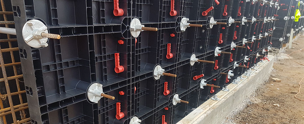 Geopanel para la estructura de la puerta del Canal de Berrigan