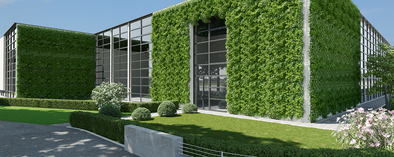 WALL-Y High resistance grid for green walls exterior