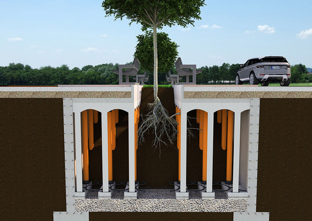 New Elevetor Root solution for prevention of road deformations
