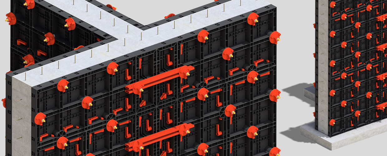 Geoplast Geopanel plastic formwork