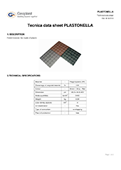 Plastonella Technical sheet