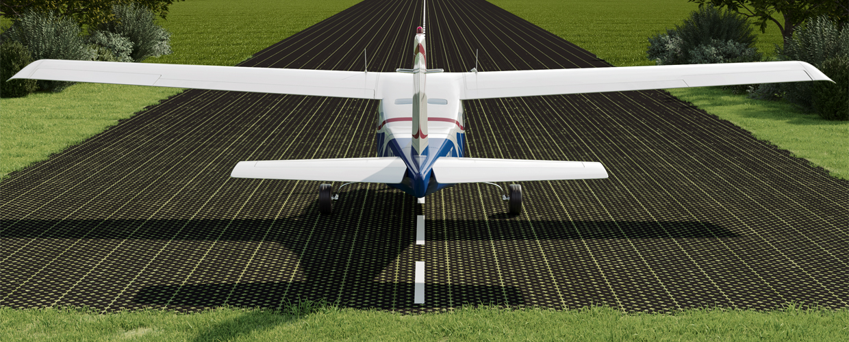 Geocross – unser neues Bodenprodukt für Flugfelder und befahrbare Flächen