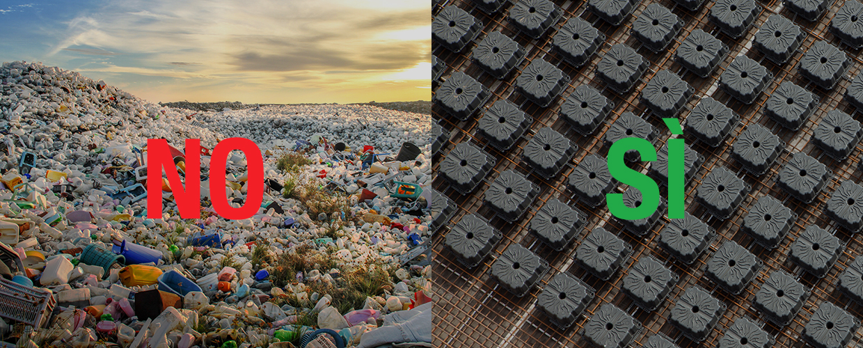 Geoplast blog Perché utilizziamo plastica riciclata nell’edilizia?