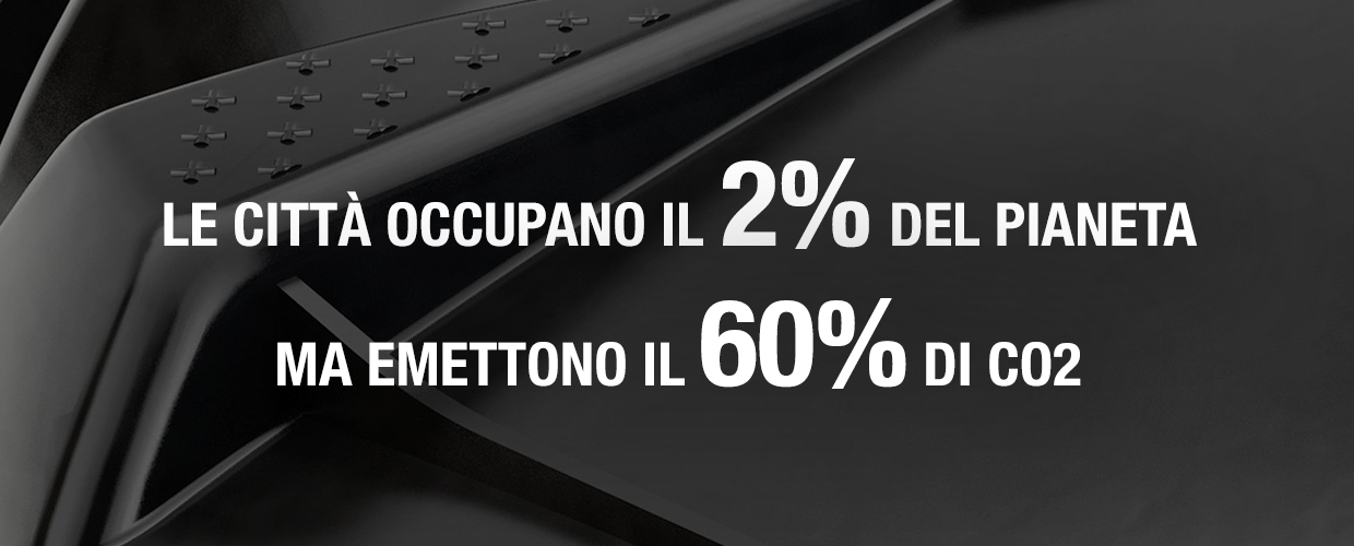 Le città occupano il 2% del pianeta Terra ma emettono il 60% di CO2