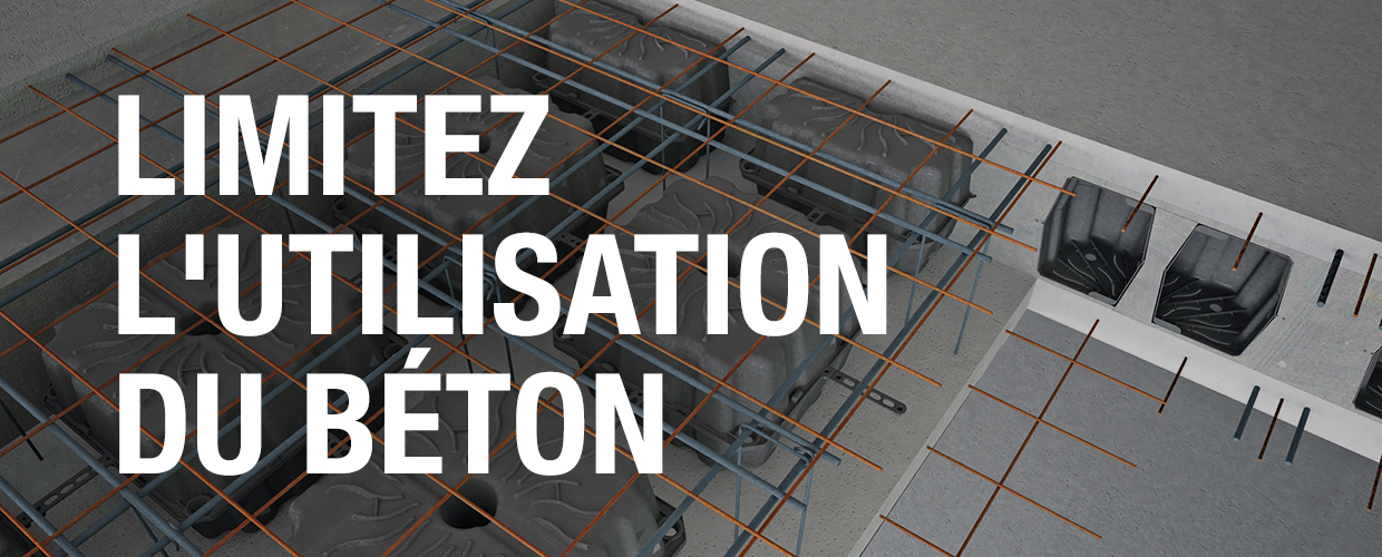 3 Limitez l'utilisation du béton