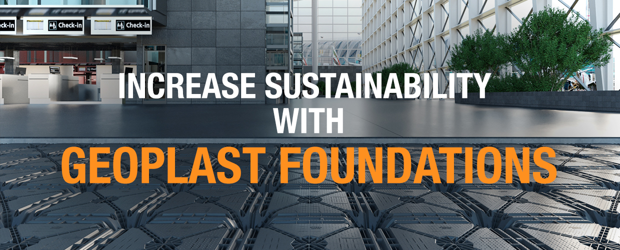 Increase sustainability with Geoplast foundations cover 1