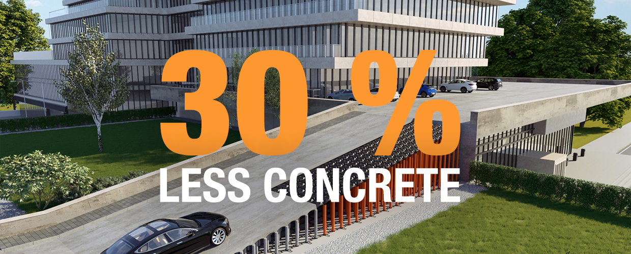 Our sustainable solutions reduce the carbon footprint of concrete