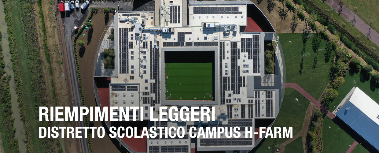 1 Riempimenti leggeri - Distretto Scolastico Campus H-Farm, Roncade, Italia