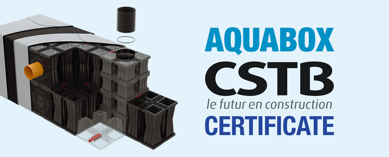 Aquabox CSTB certificate
