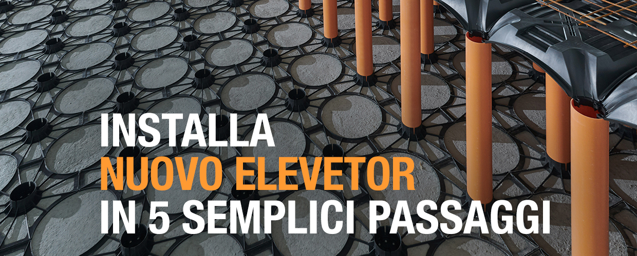 Installa Nuovo Elevetor in 5 semplici passaggi