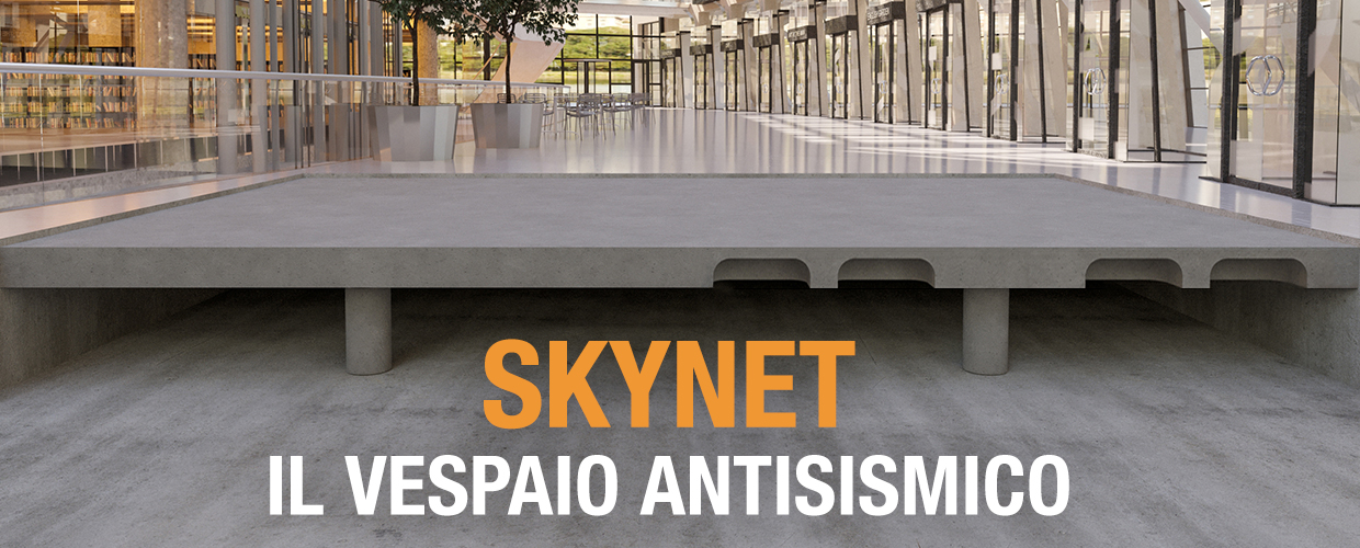 Skynet realizza vespai antisismici