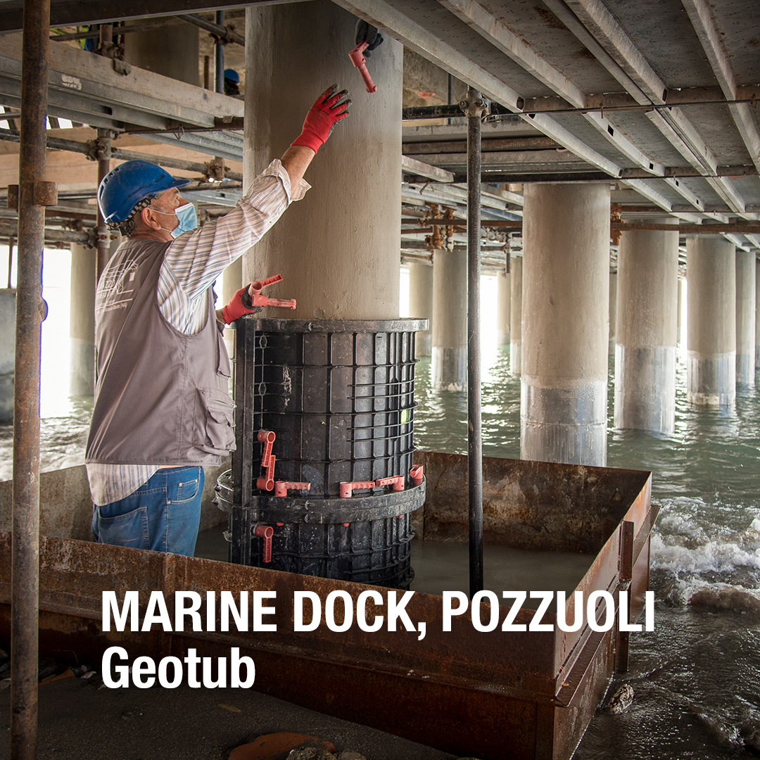 1 Geotub Marine dock, Pozzuoli