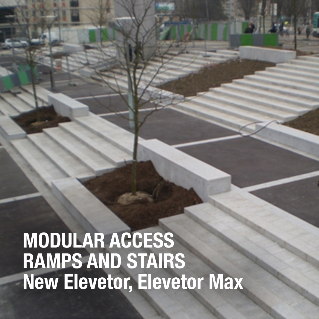 1 Modular access ramps and stairs