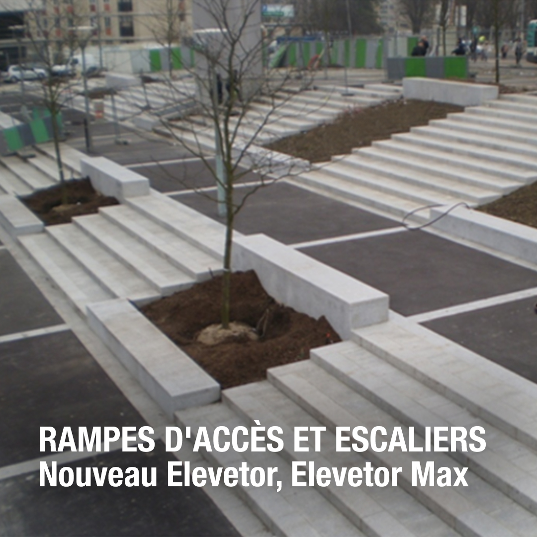 1 Rampes d'accès et escaliers