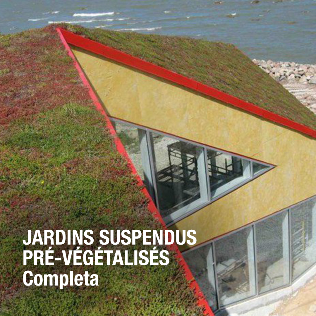 4 Jardins suspendus pré-végétalisés