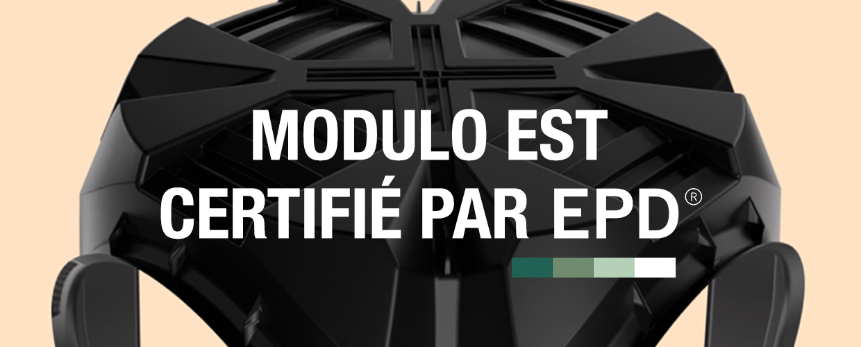 Modulo est certifié par EPD!