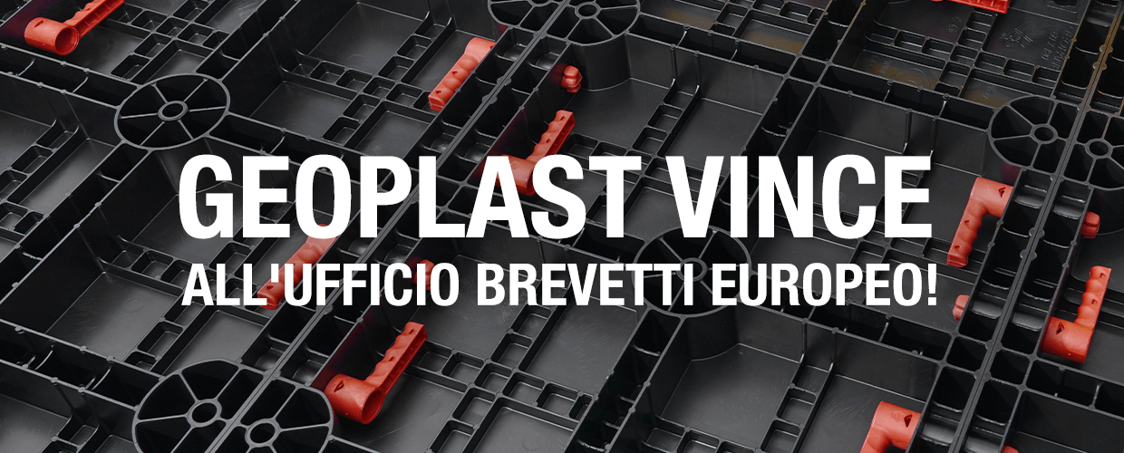 Vittoria finale di Geoplast all'Ufficio Brevetti Europeo
