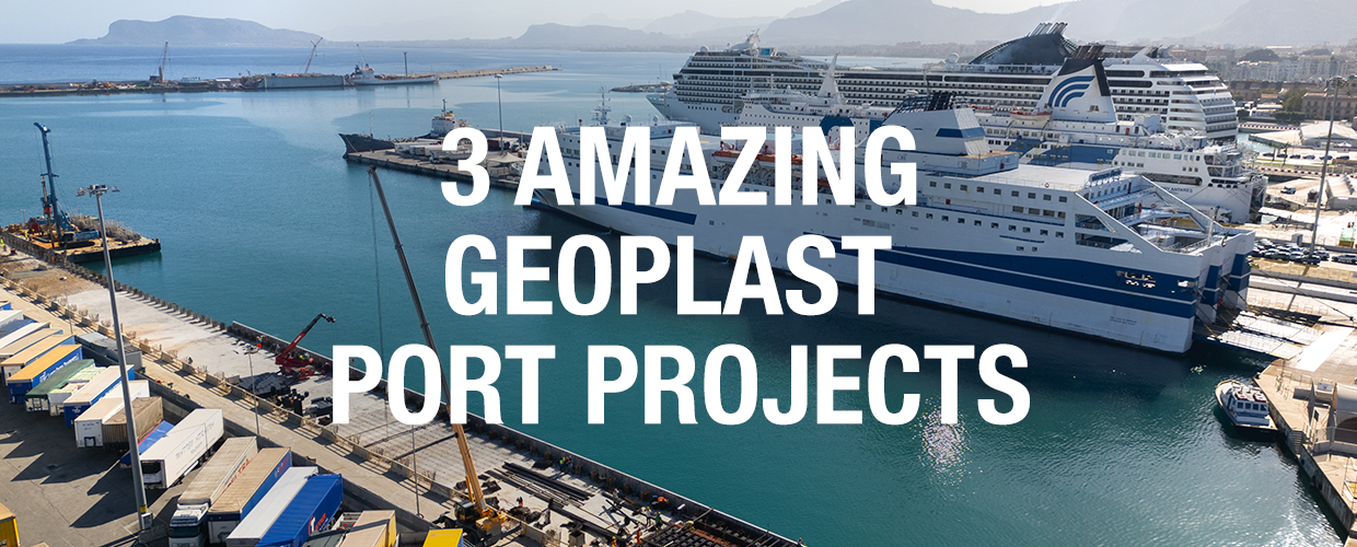 3 amazing Geoplast port projects