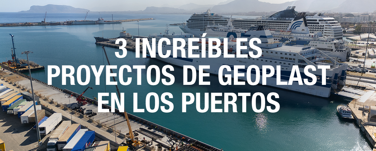3 increíbles proyectos de Geoplast en los puertos