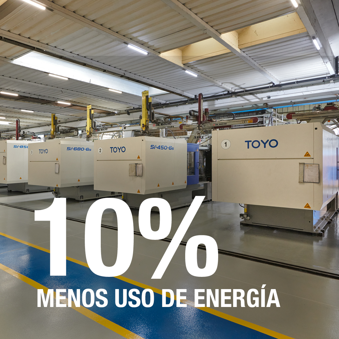 4 Reducir el uso de energía en la producción un 10% más
