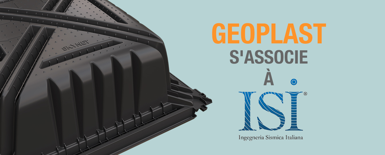 Geoplast s'associe à l'ISI – Ingénierie Sismique Italienne