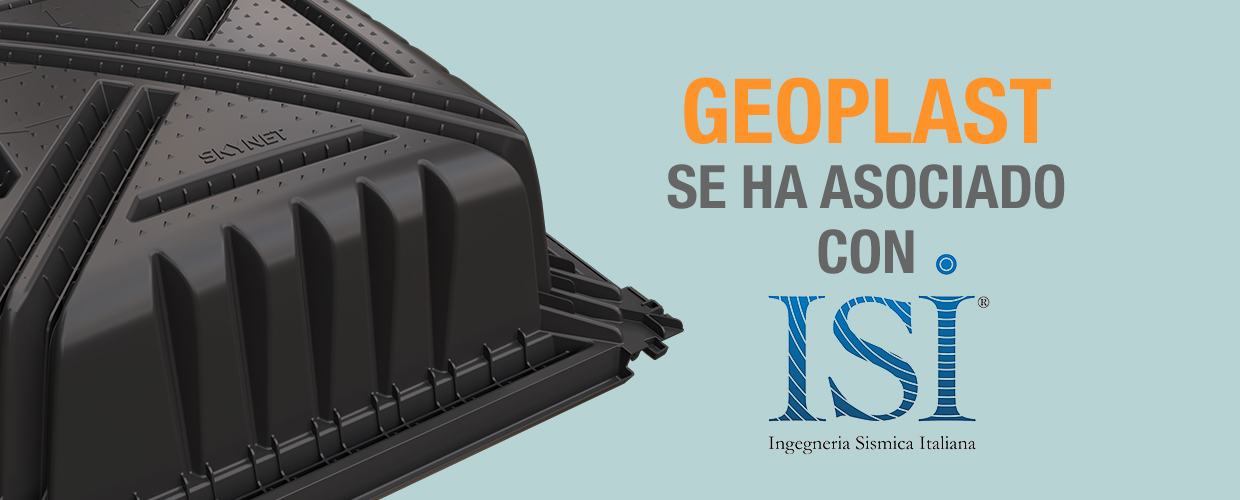 Geoplast se ha asociado con ISI - Ingeniera Sísmica Italiana