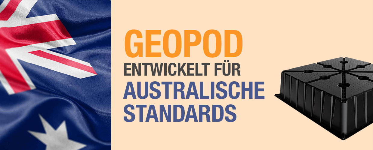 Geopod - Entwickelt für australische Standards