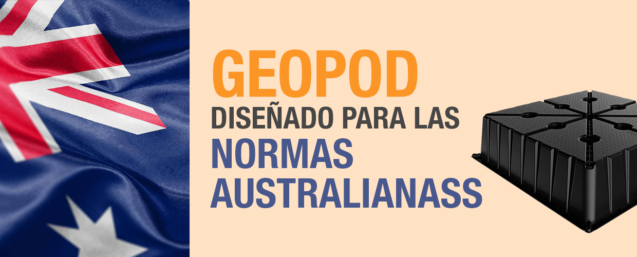 Geopod - diseñado para las normas australianas