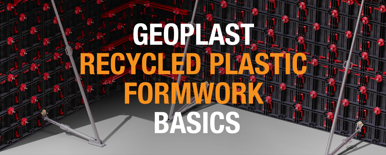 Geoplast recycled plastic formwork basics