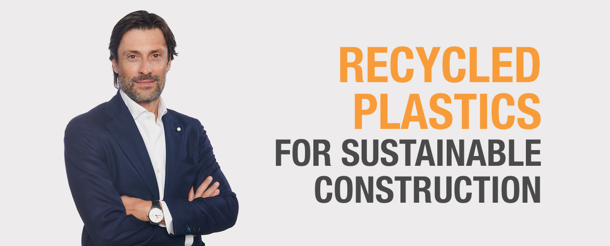 Recycled plastics for sustainable construction