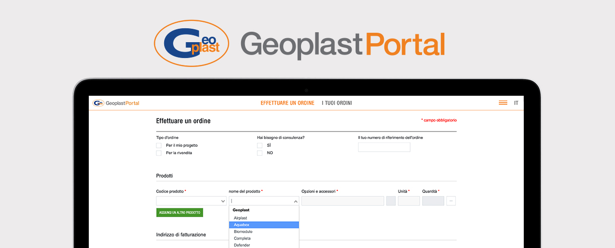 Geoplast portal IT