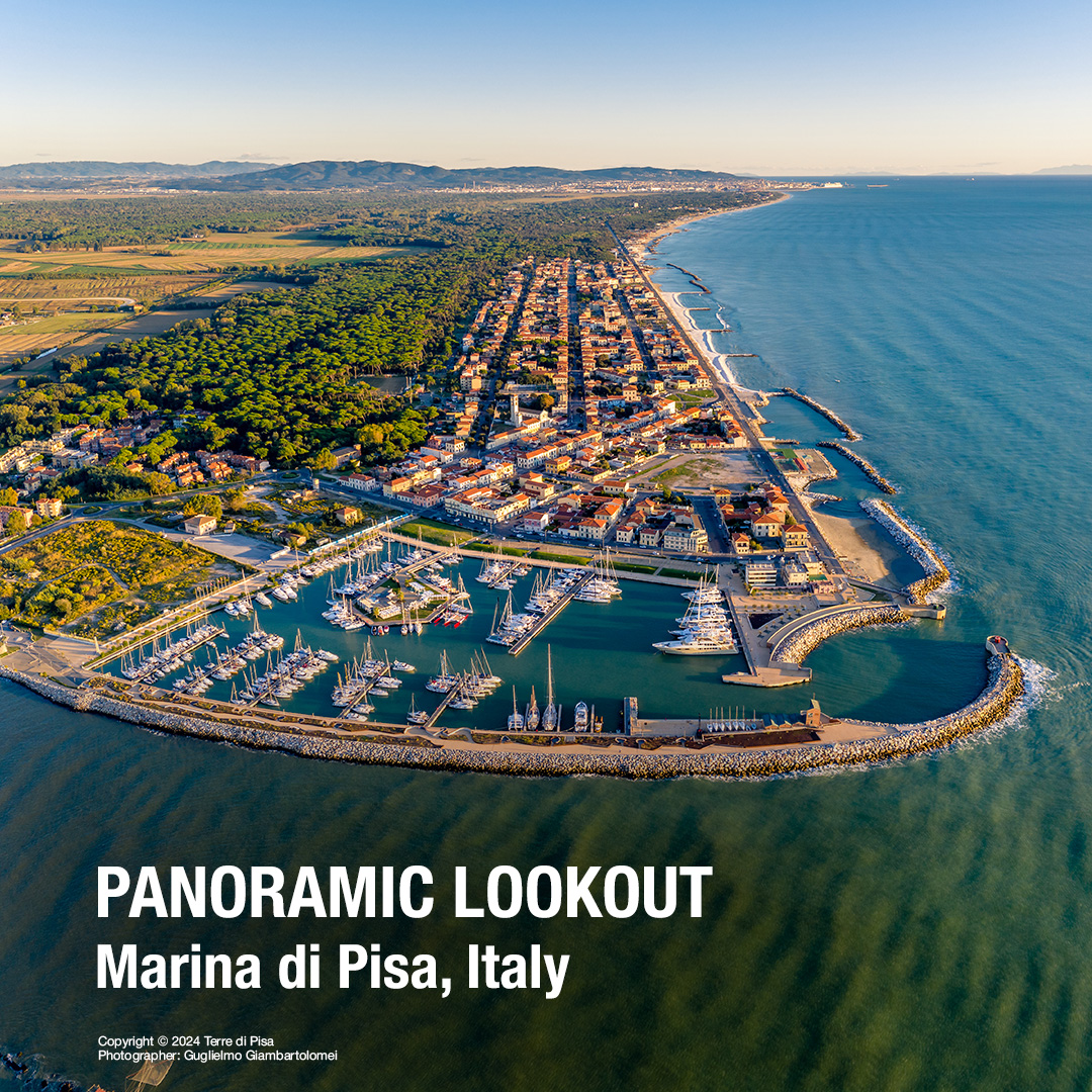 Panoramic lookout, Marina di Pisa, Italy