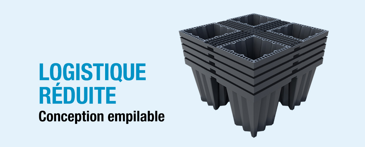 Conception empilable