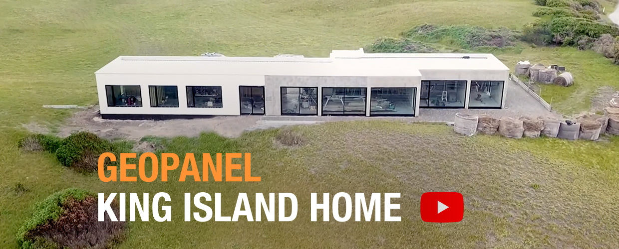Geopanel King Island home sustainable, profitable, beautiful