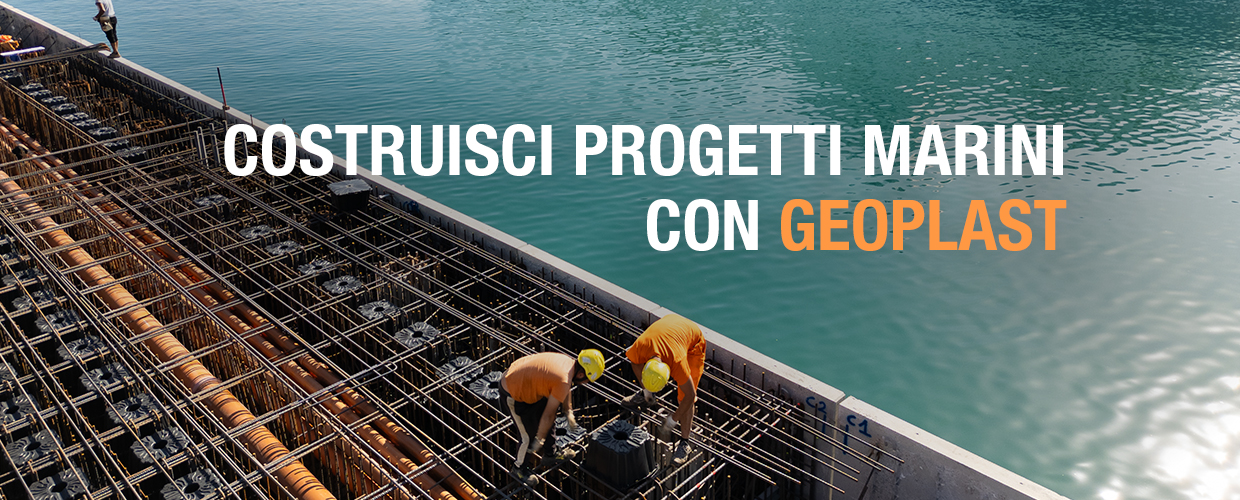 Costruisci progetti marini con geoplast
