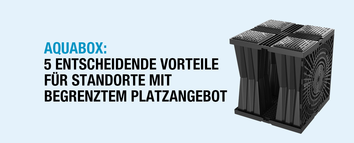 Aquabox 5 entscheidende Vorteile für Standorte mit begrenztem Platzangebot