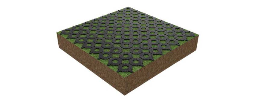 Matrix Steel reinforcement and pouring of concrete