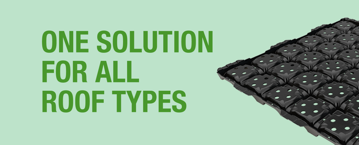 Drainroof: one product solving your green roof problems