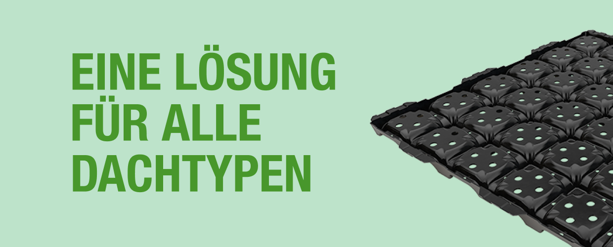 Eine Lösung für alle Dachtypen